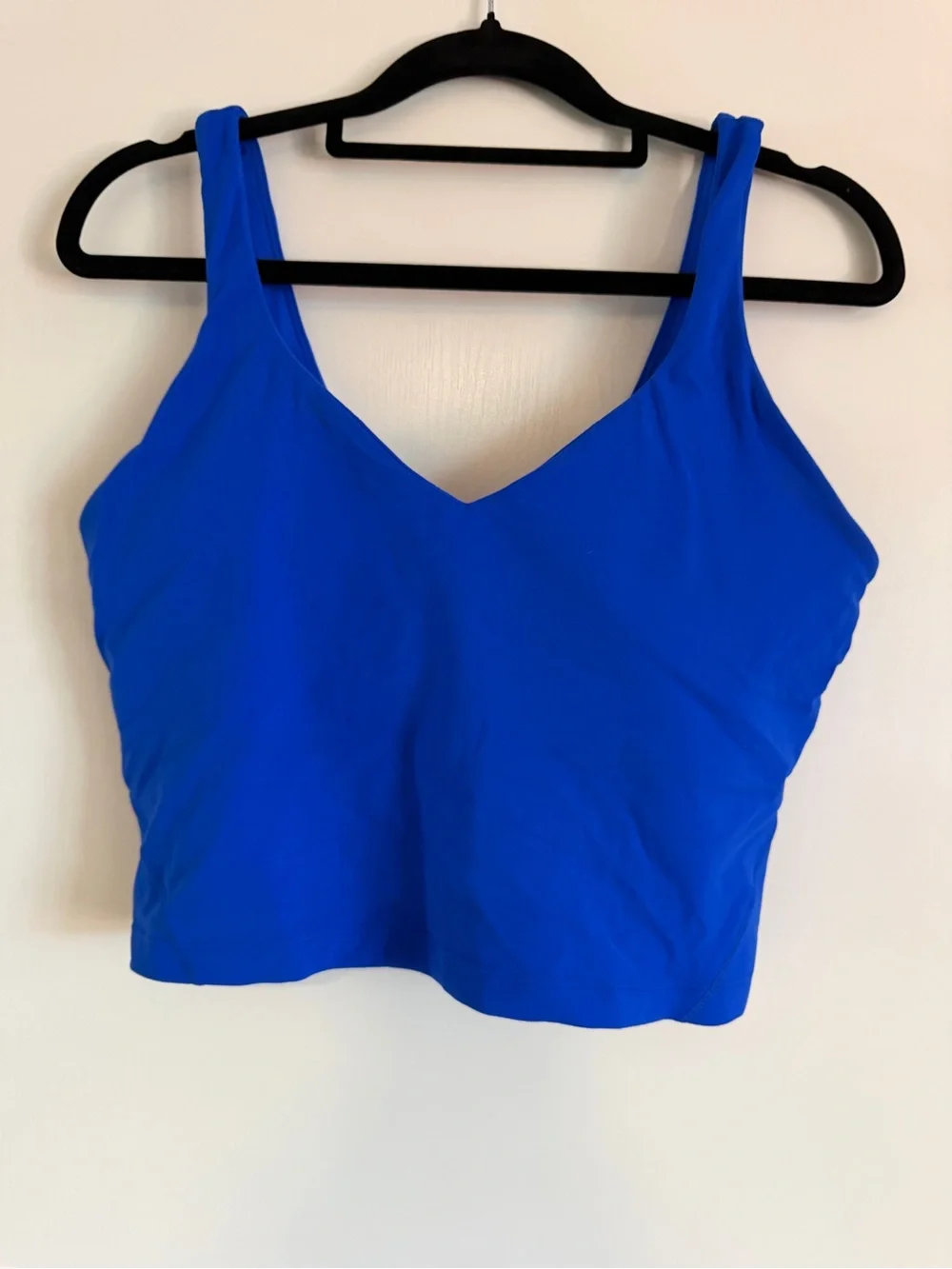 Lululemon Blue Align Tank Waist Length Size 10 Athletic Yoga Top